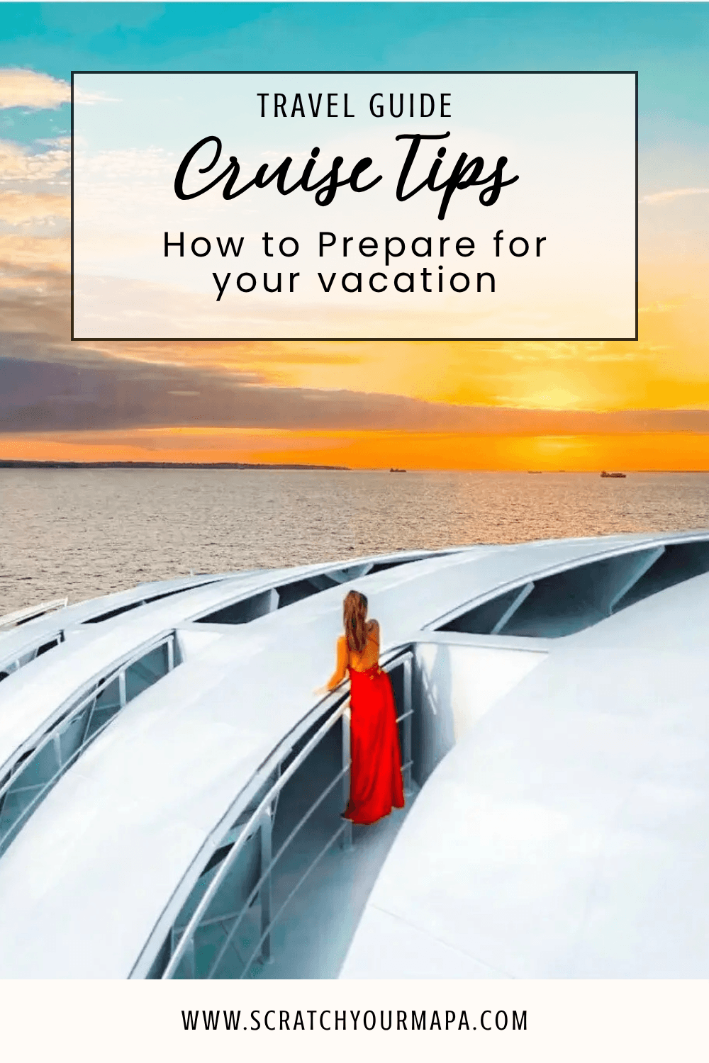 How to Prep for a Cruise pin