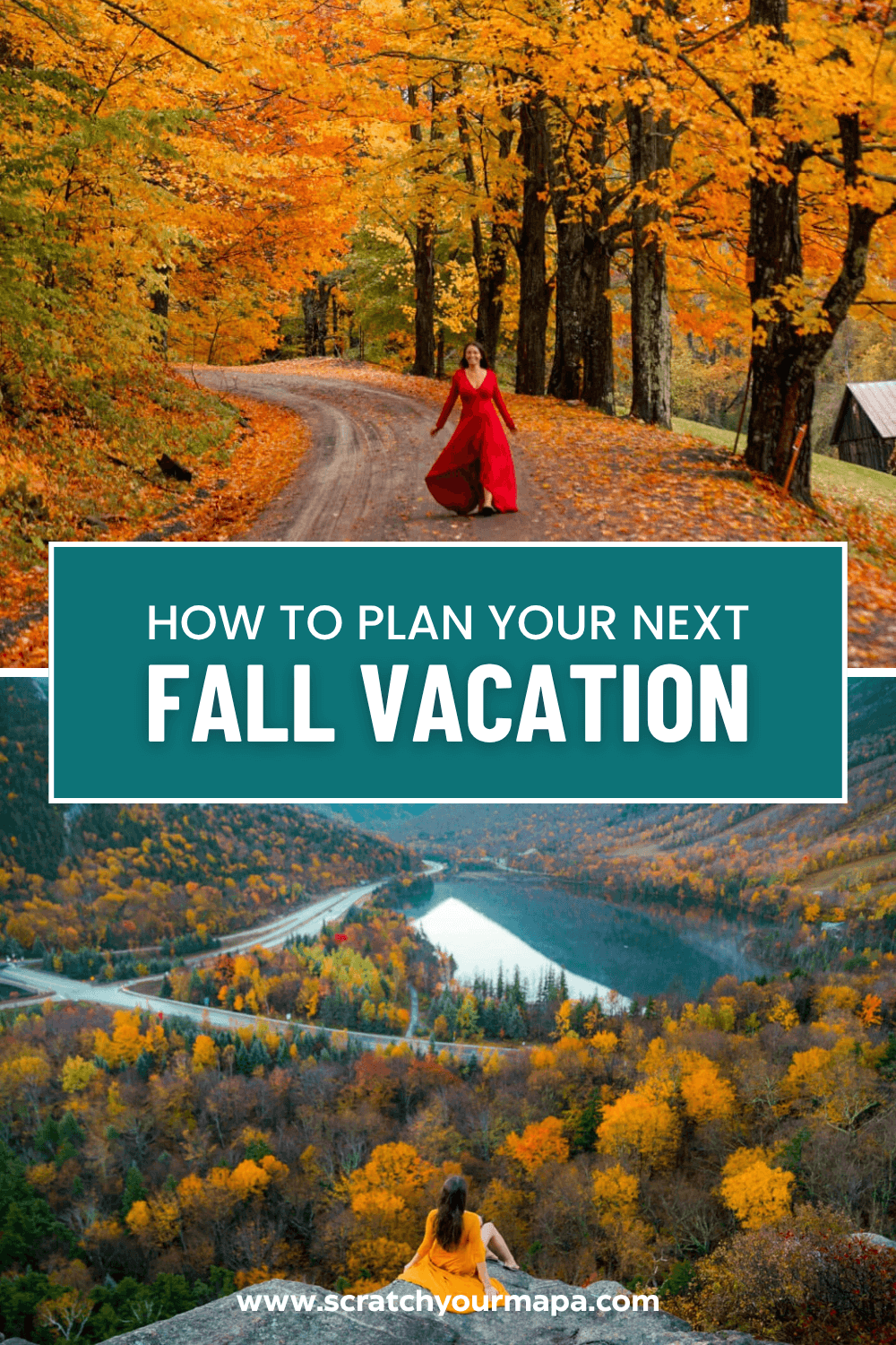 How to plan the best fall trip pin