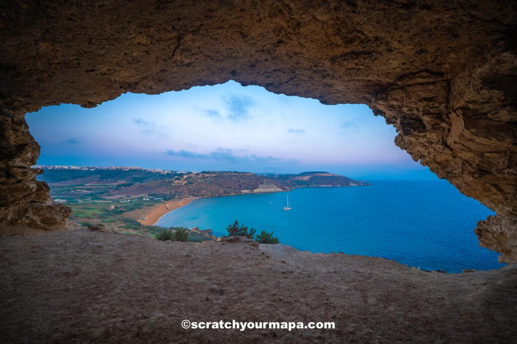 Mixta Cave - most beautiful places in Malta