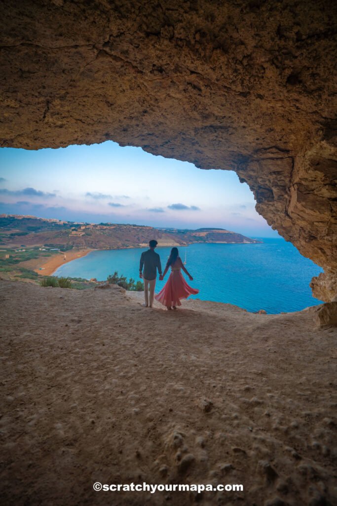 Mixta Cave in Gozo, Malta