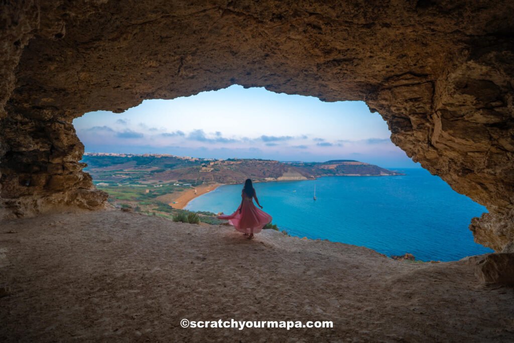 Mixta Cave in Gozo, Malta