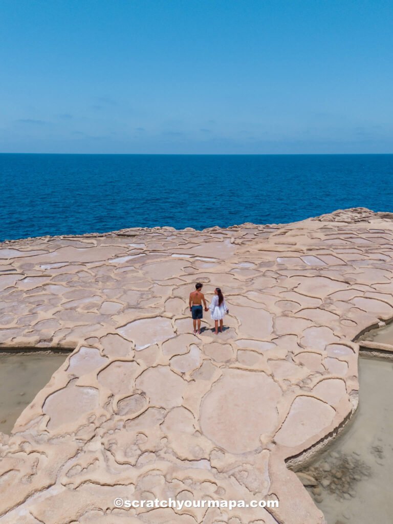 salt pans in Gozo