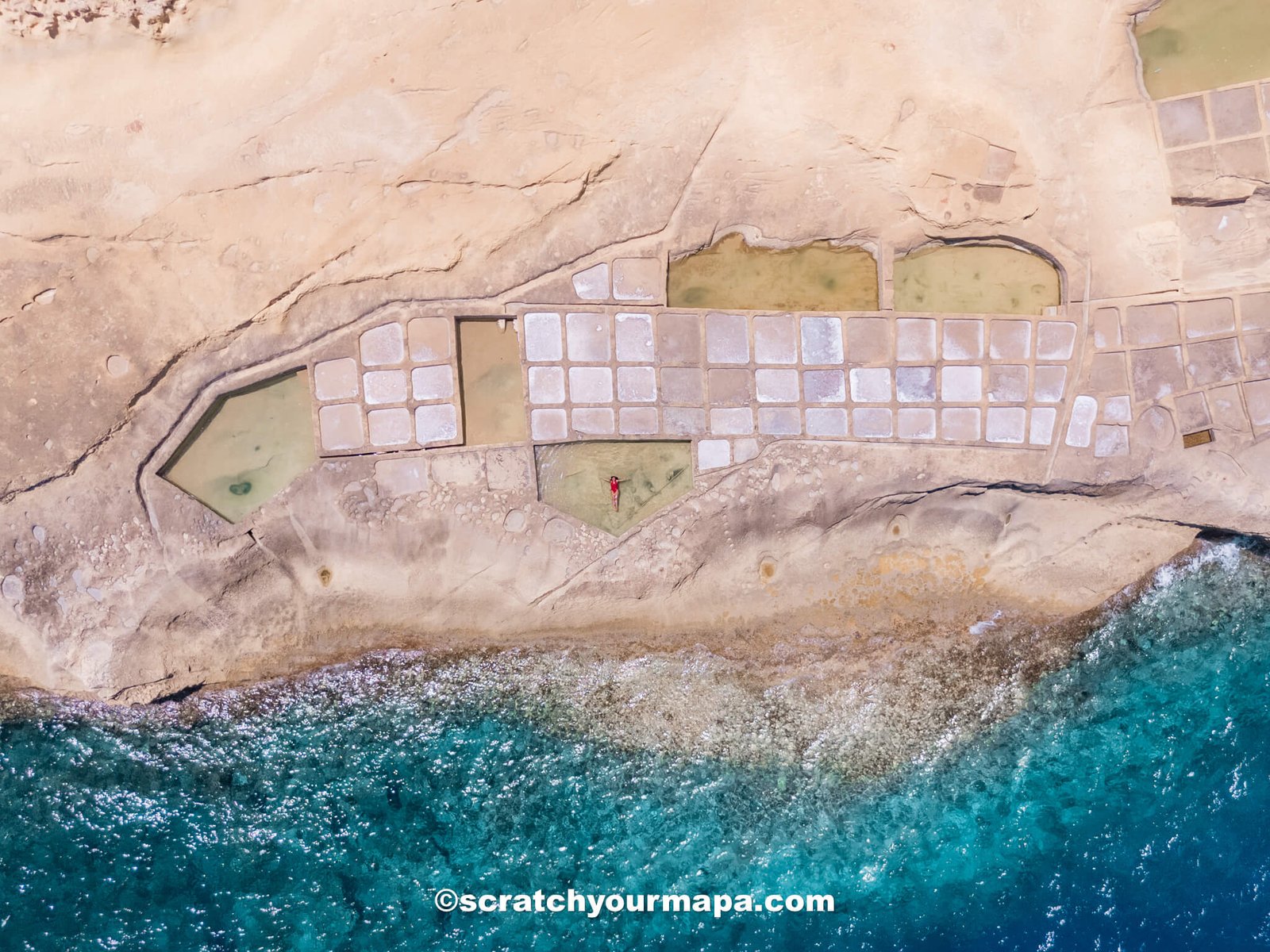 salt pans of the island of Gozo