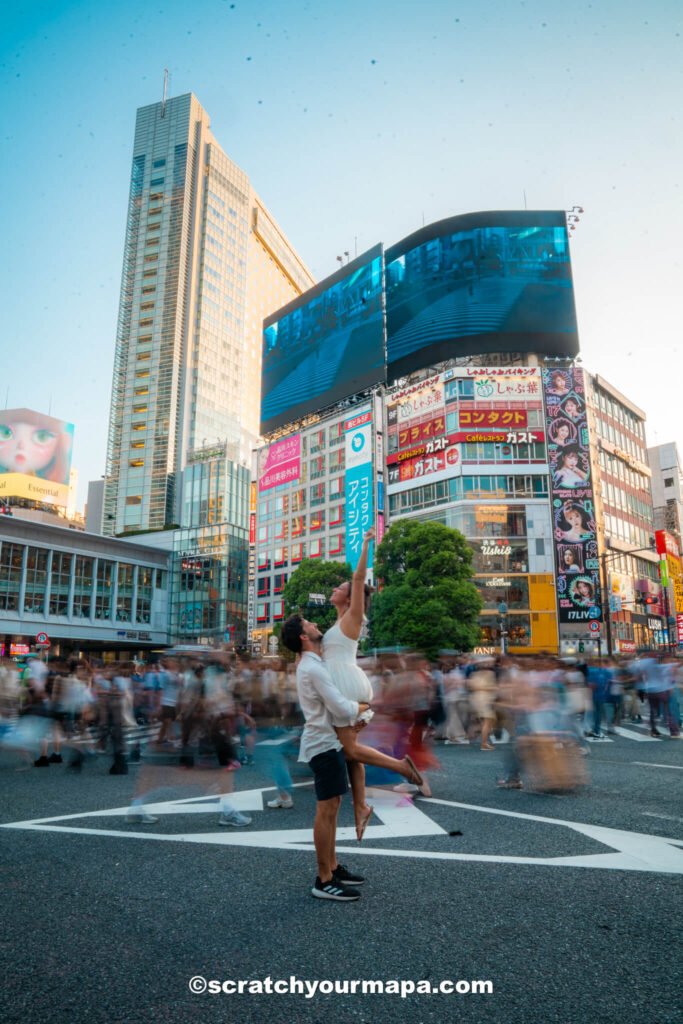 Shibuya Crossing in Tokyo