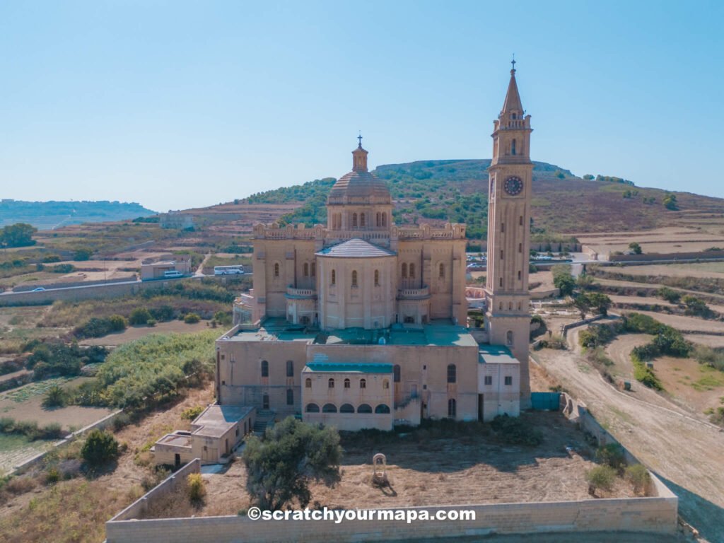 Ta Pinu Basilica in Gozo