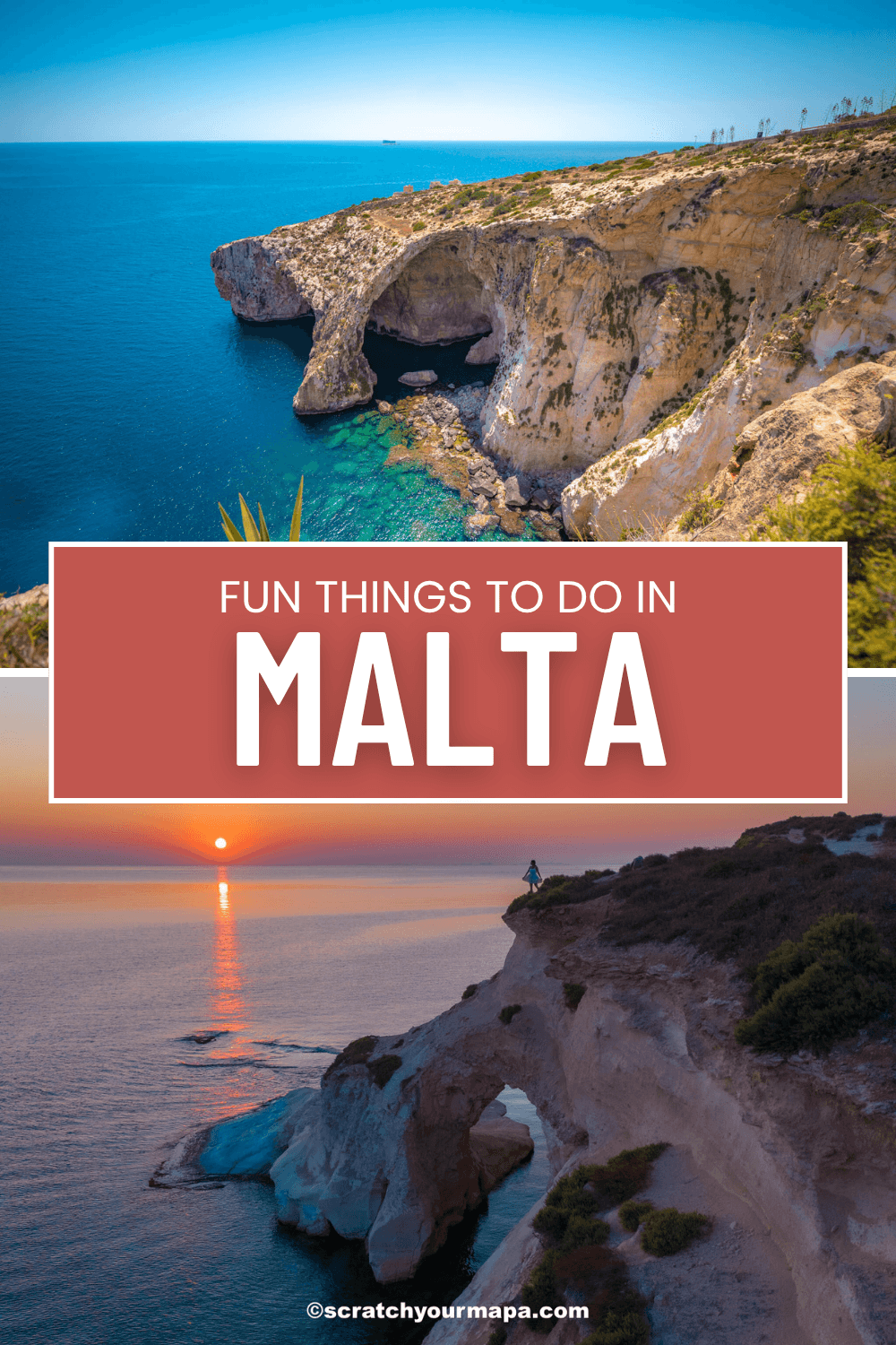 Things to do in Malta pin