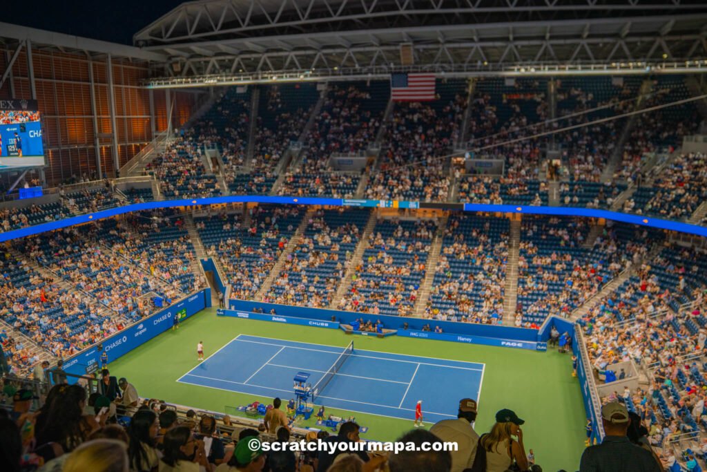 Luis Armstrong Stadium at the US Open in New York