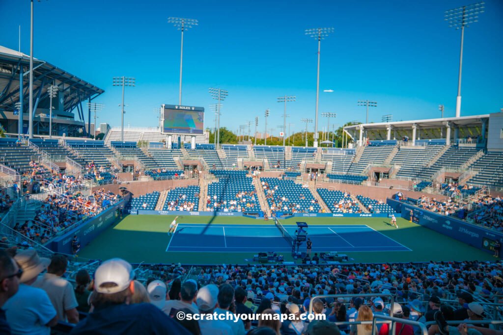Grandstand Stadum US Open in New York
