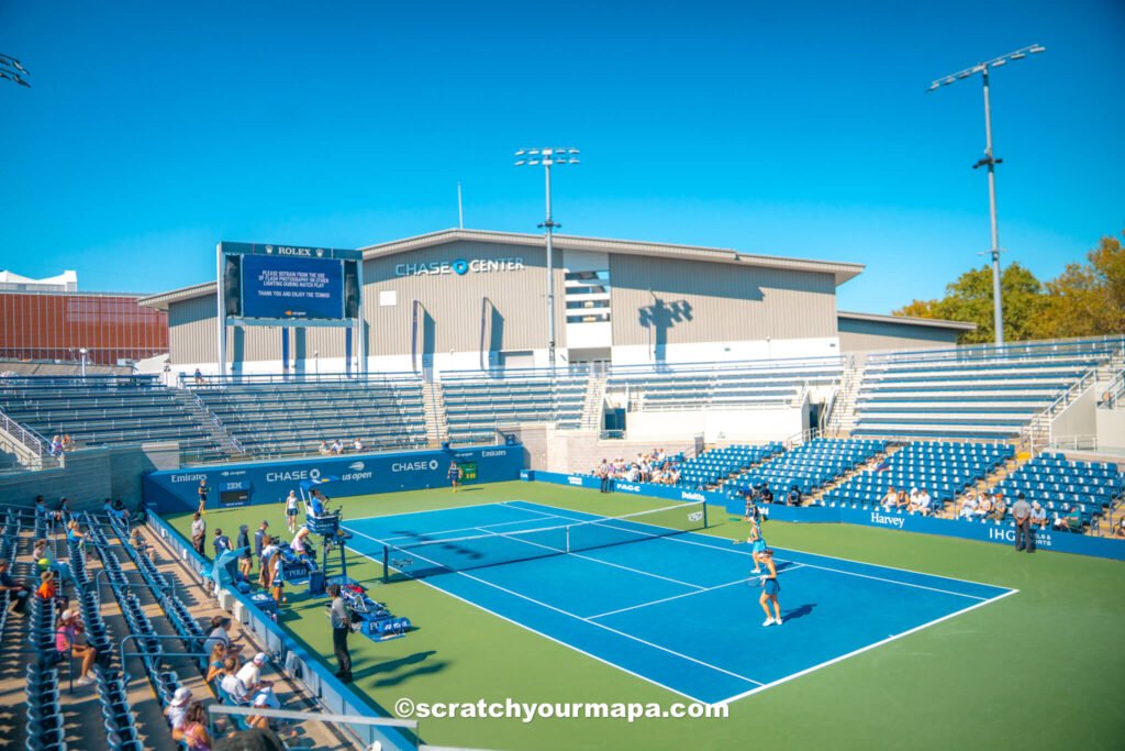 Court 17 at the US Open in New York