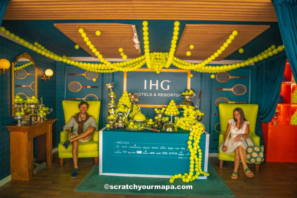 activations at the US Open in New York
