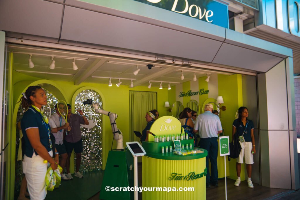 activations at the US Open in New York