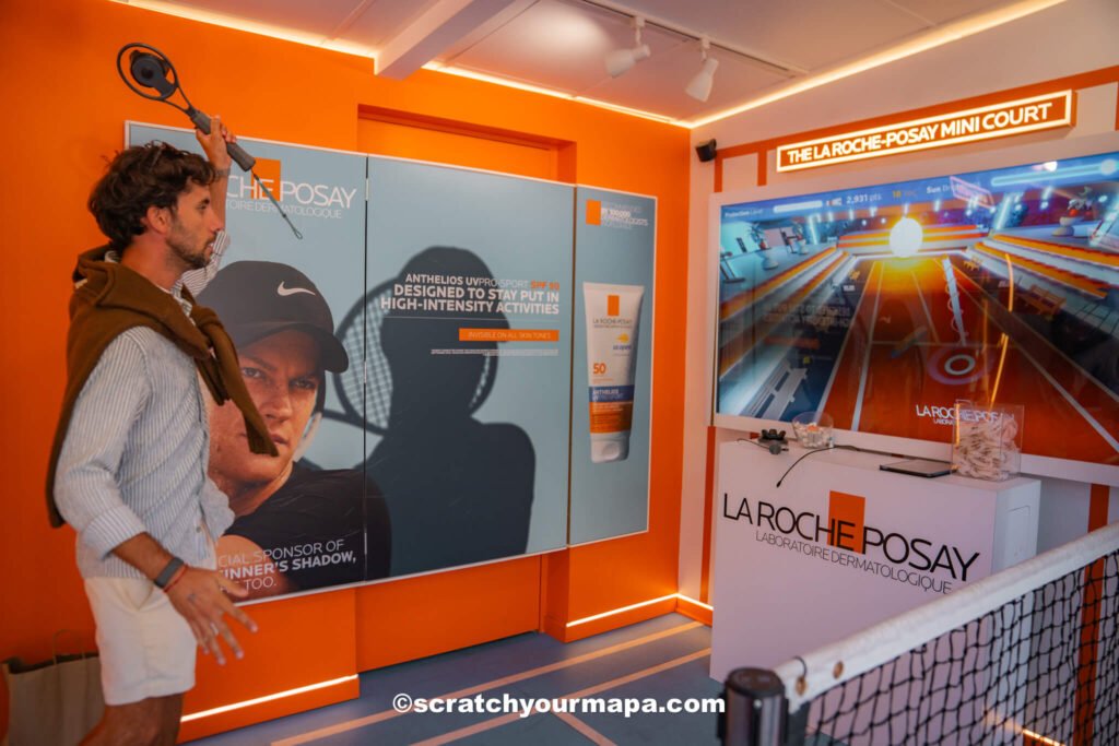 activations at the US Open in New York