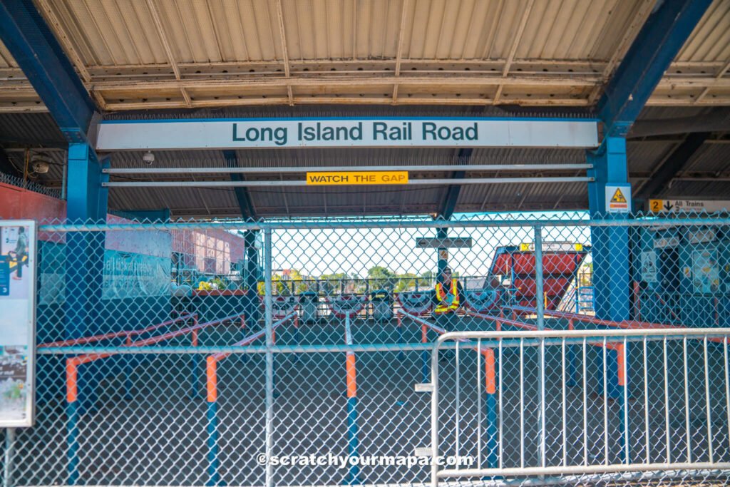 Long Island Railroad to get to the US Open in New York