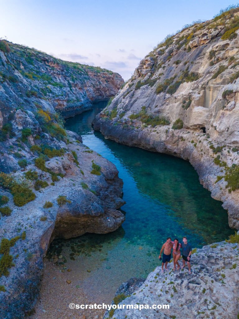 Wied il-Ghasri in Gozo Malta-5