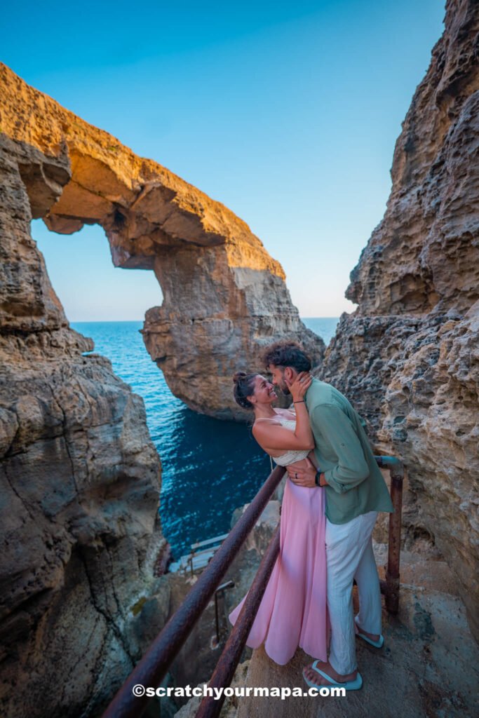 Wied il-Mielah in Gozo, Malta