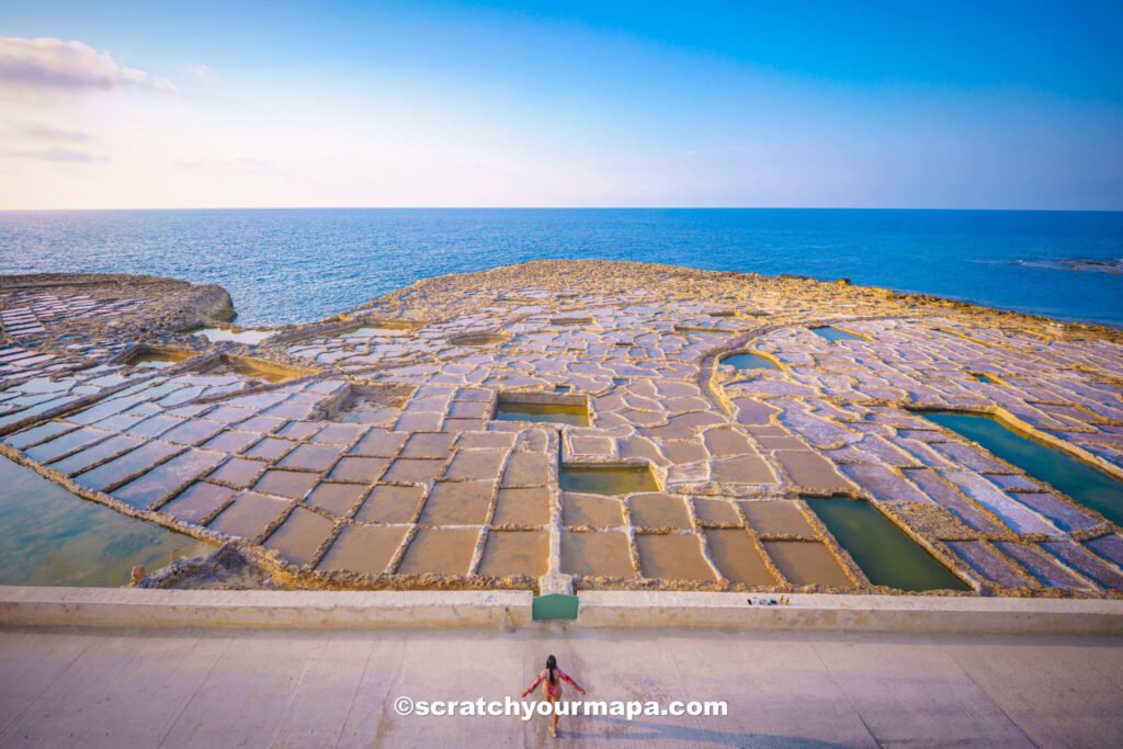 Salt pans in Gozo