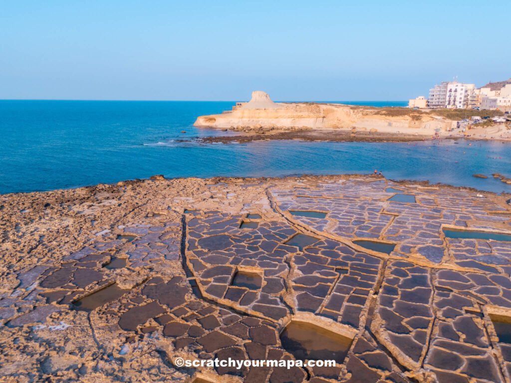 Xwenji salt pans in Malta