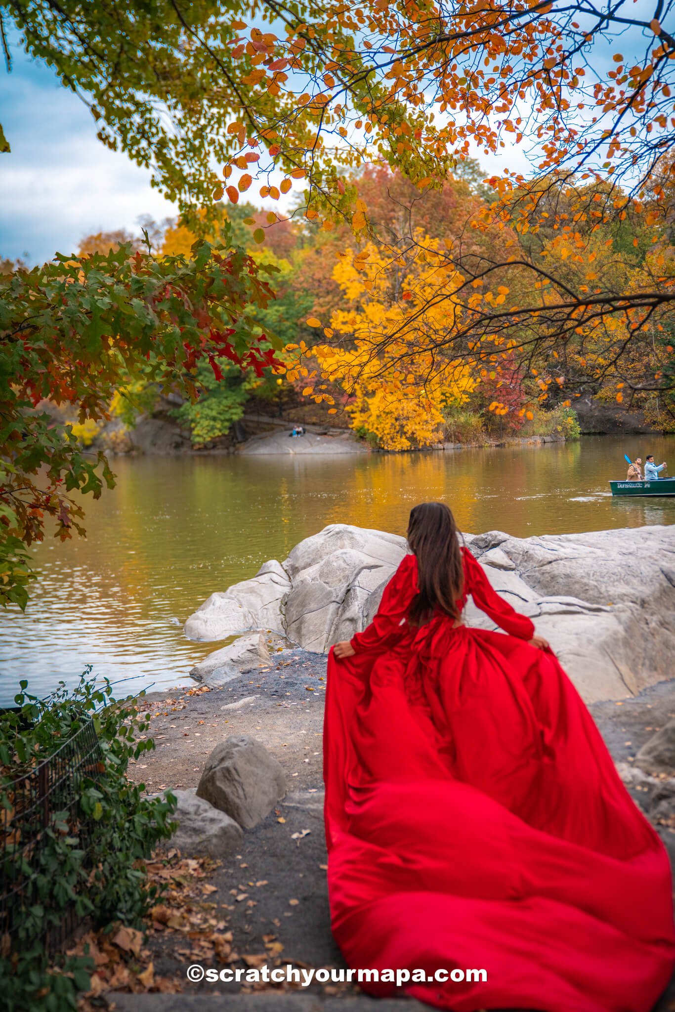 Fall foliage in Central Park