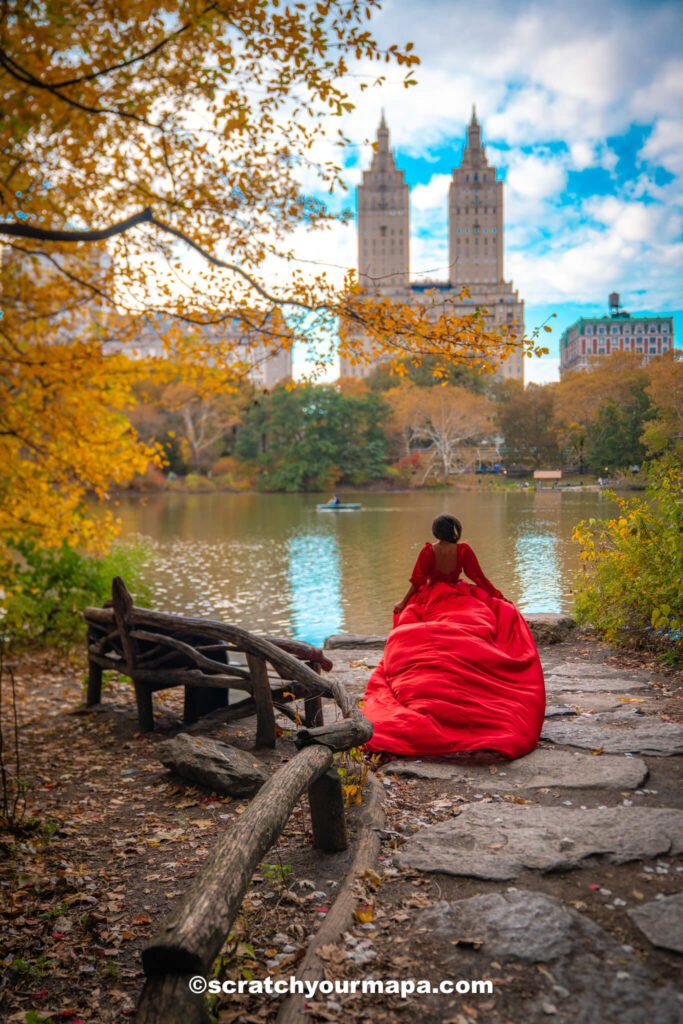 Fall Foliage at Central Park in NYC