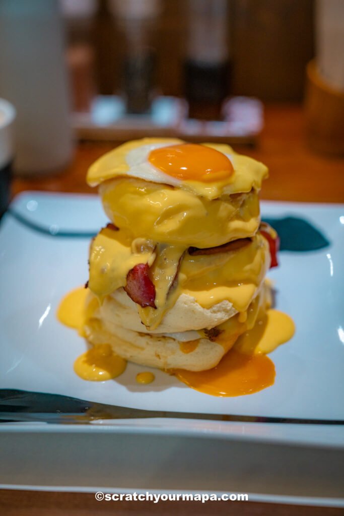 fluffy pancakes in Tokyo