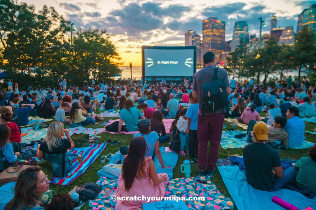 movie nights at Brooklyn Bridge Park