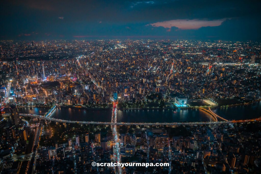 views of Tokyo