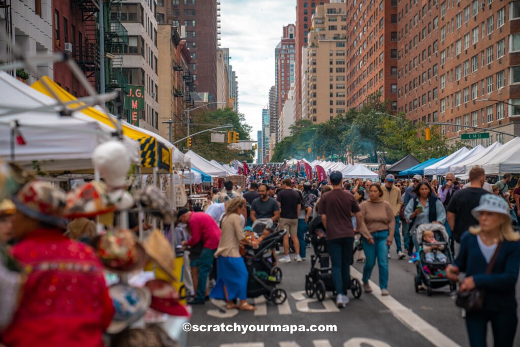 street fair in NYC