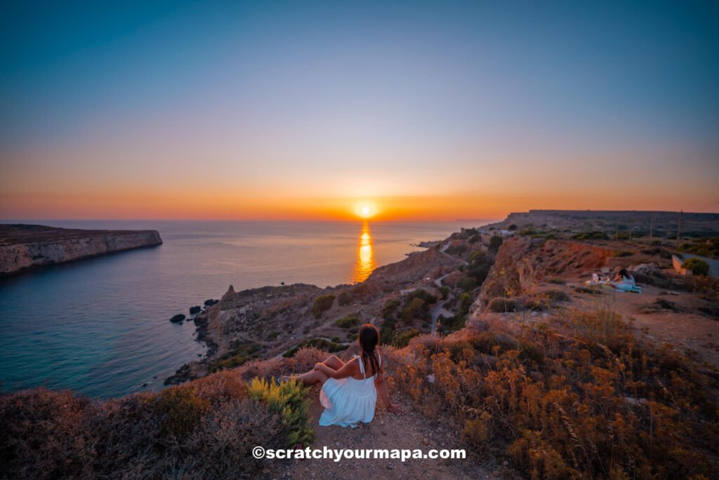 sunrise in Malta