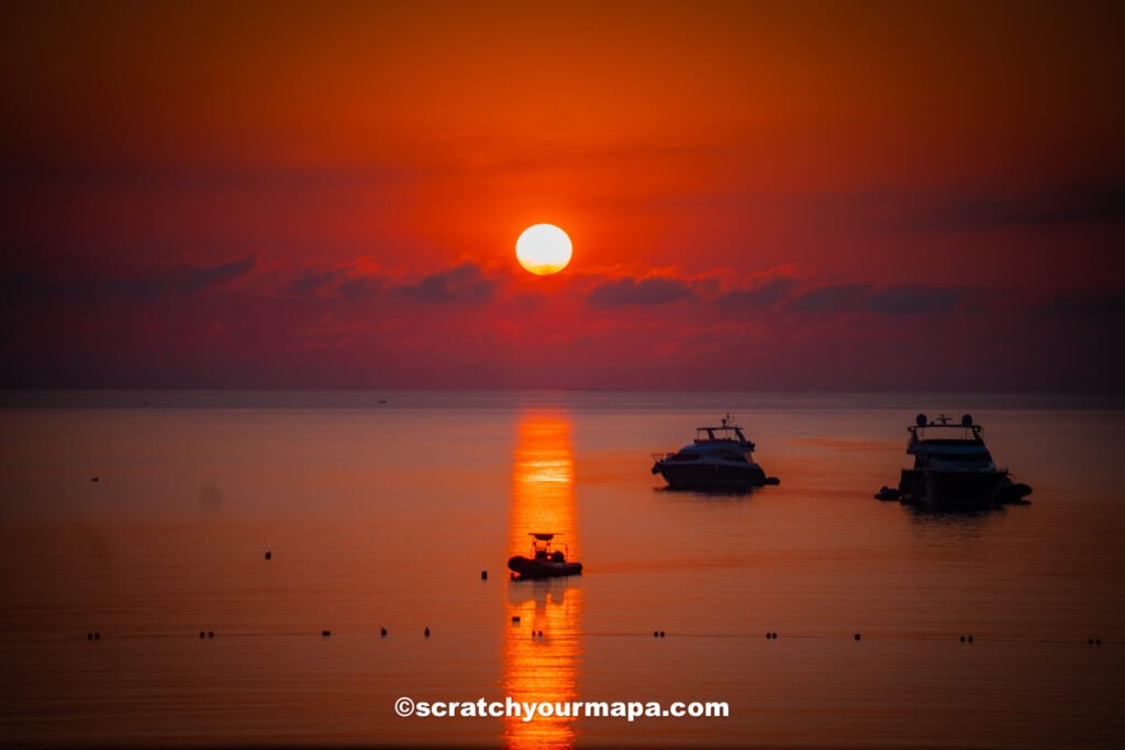 sunrise in Malta