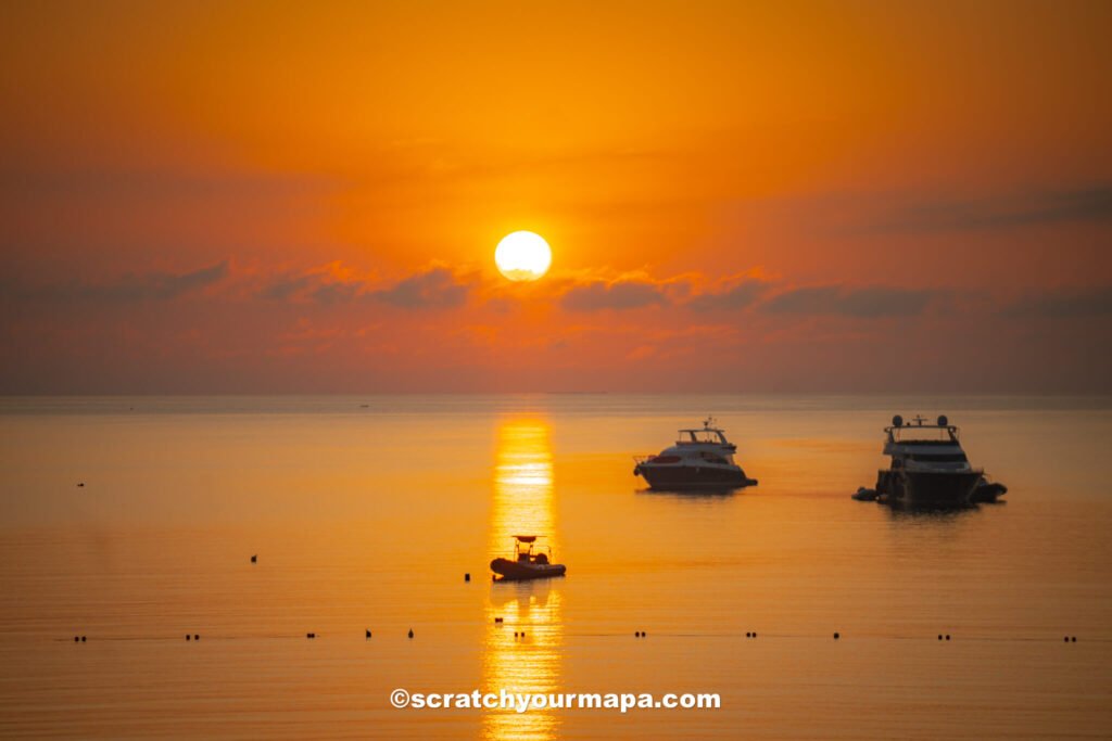 sunrise in Malta