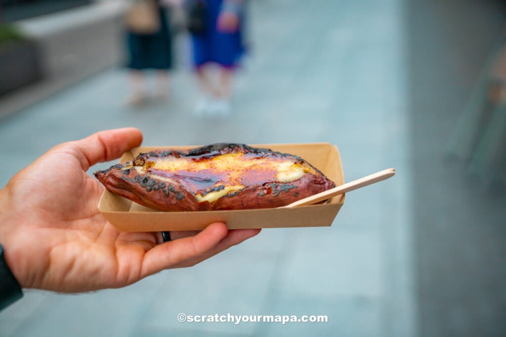 sweet potato creme brulee