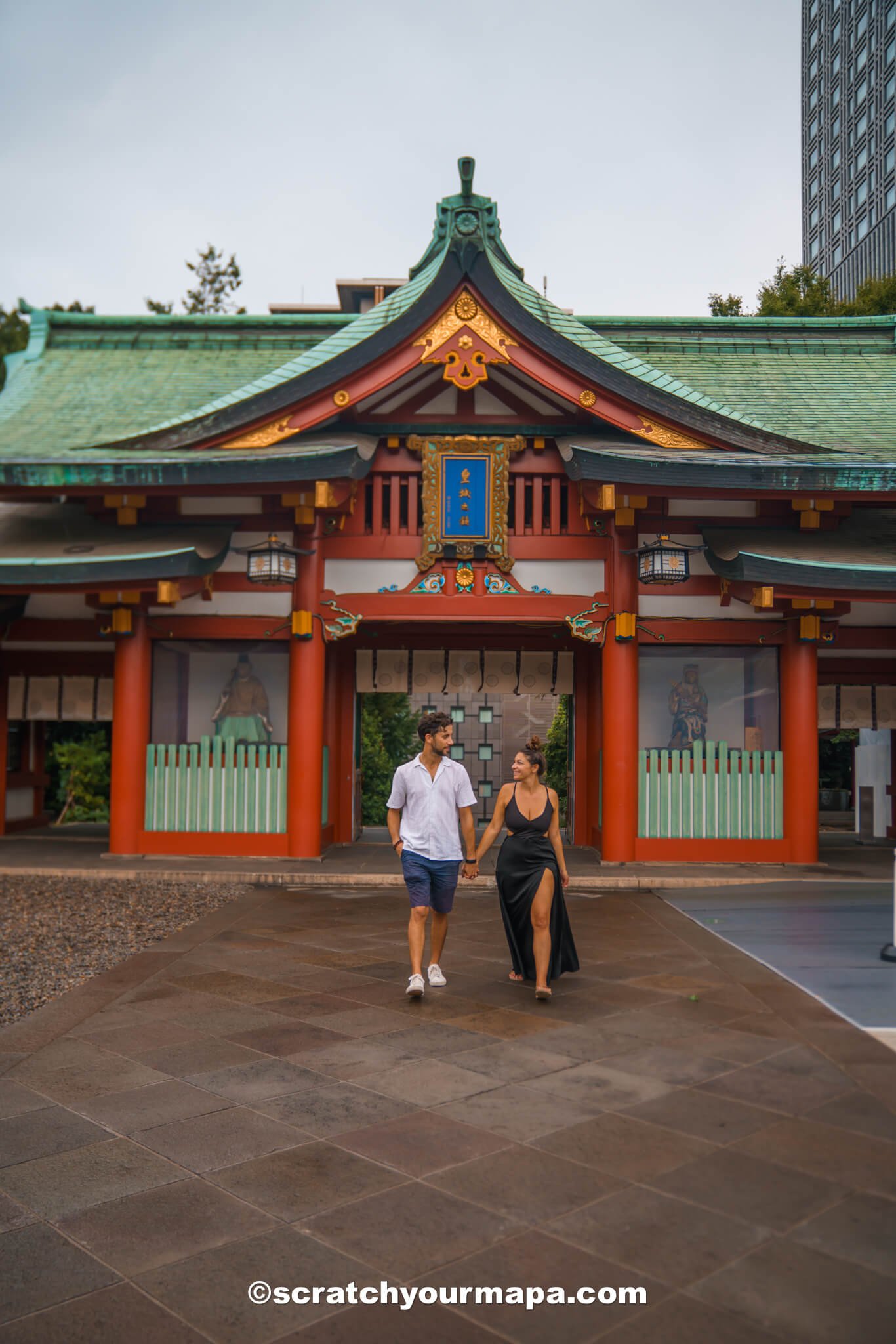 getting around Tokyo on foot