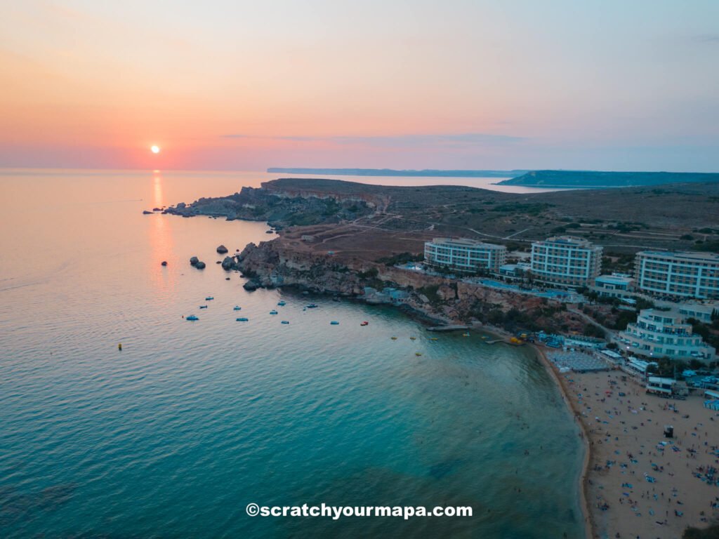 view above Malta