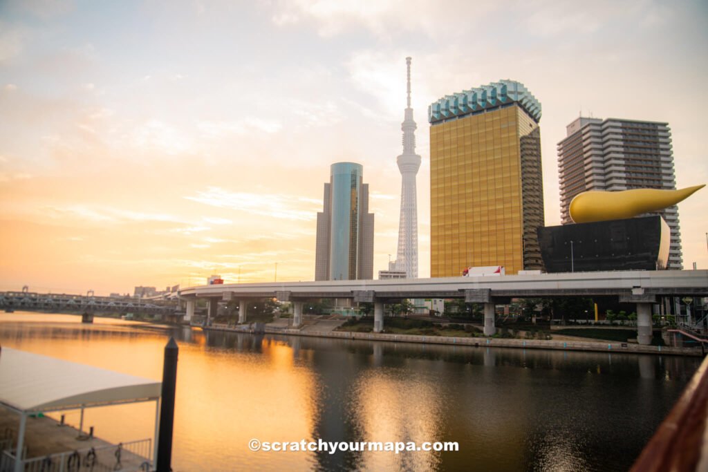 waterfront in Tokyo, Japan