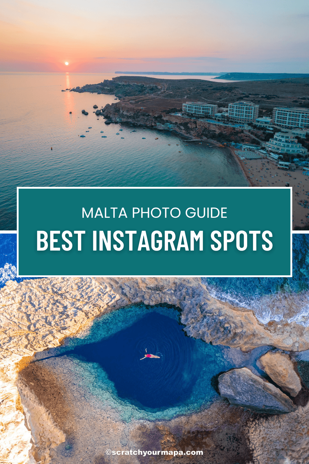 Beautiful places in Malta Pin