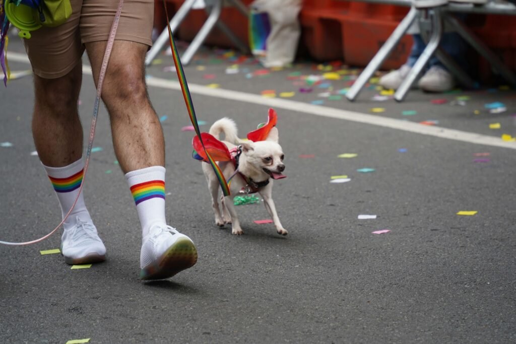 dog parade in NYC