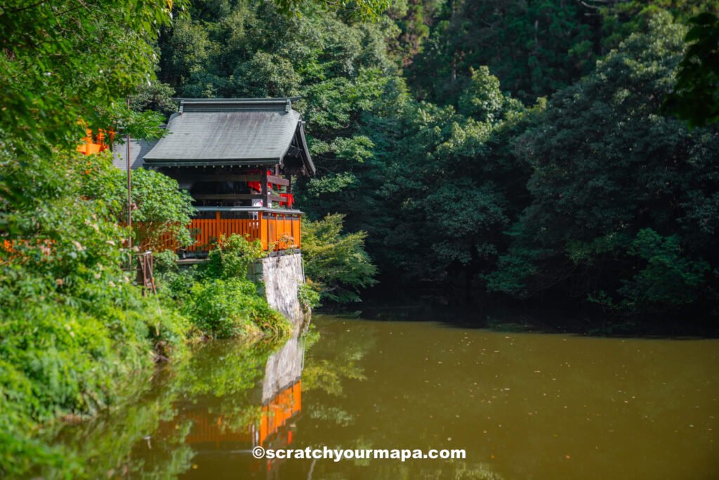 Fushimi Inari garden in Kyoto, Japan