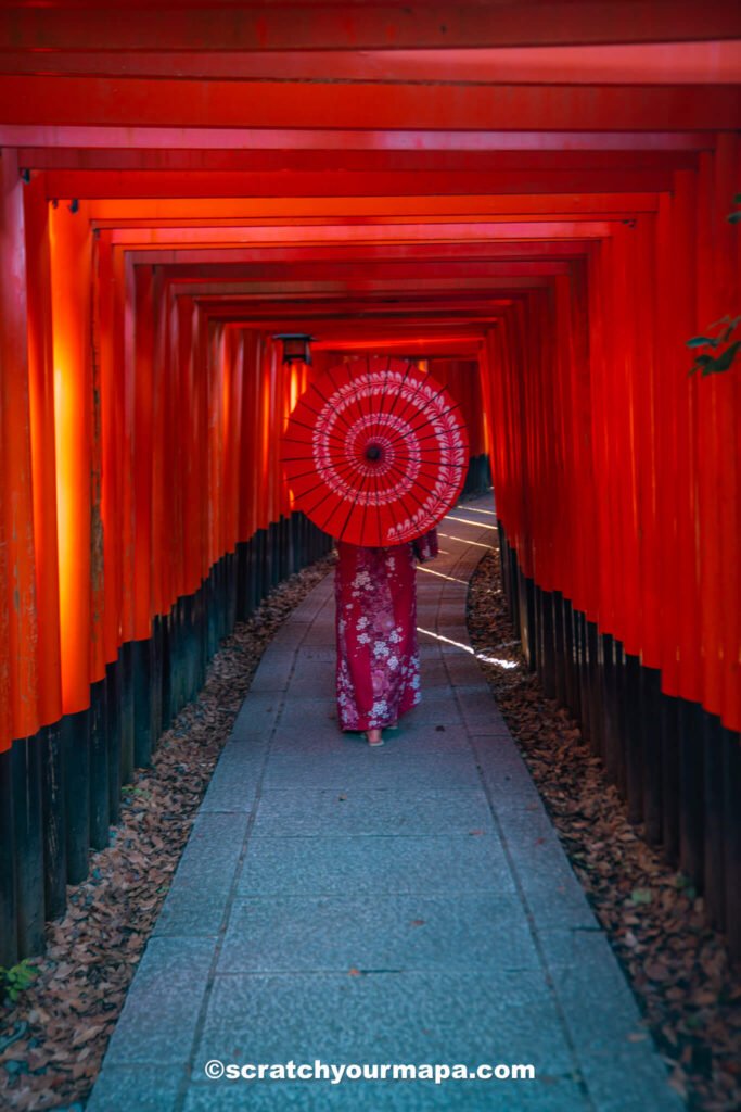 Fushimi Inari in Kyoto, Japan