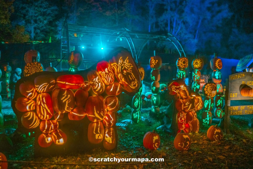 Great Jack o Lantern Blaze for Halloween in New York