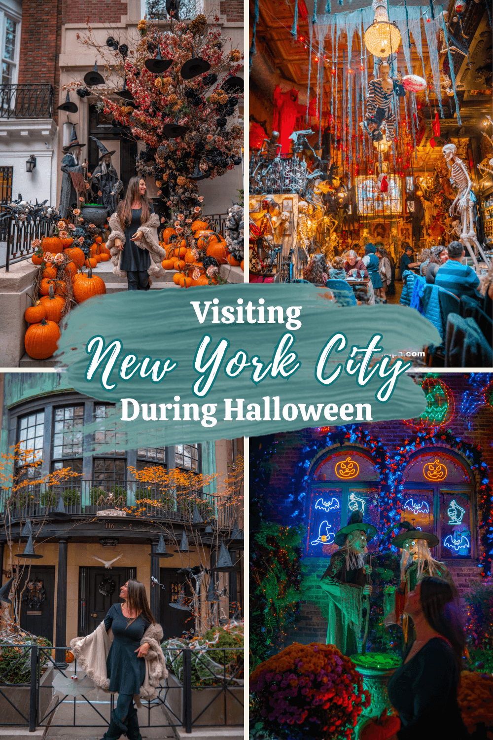 Halloween in New York Pin