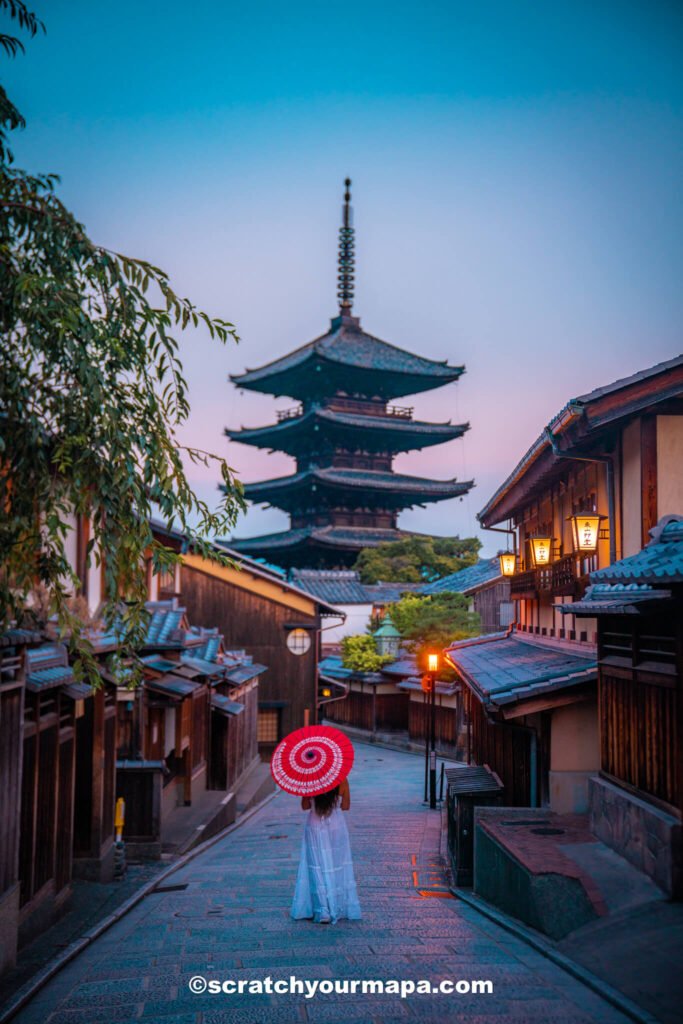 Hokan-ji in Kyoto, Japan