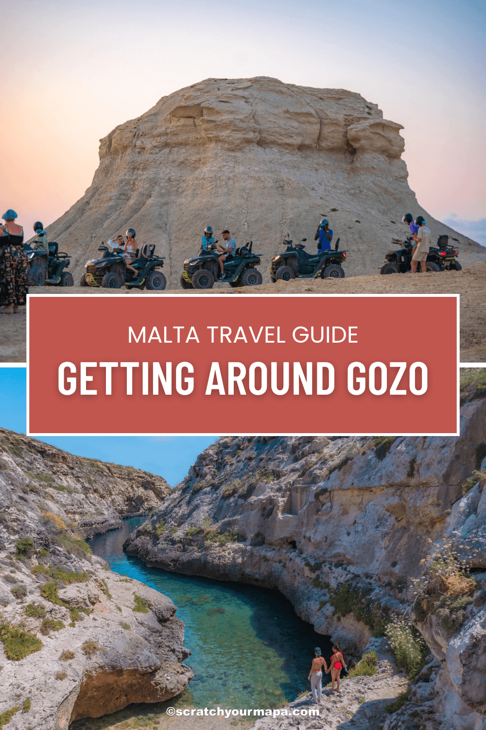 How to get around Gozo pin