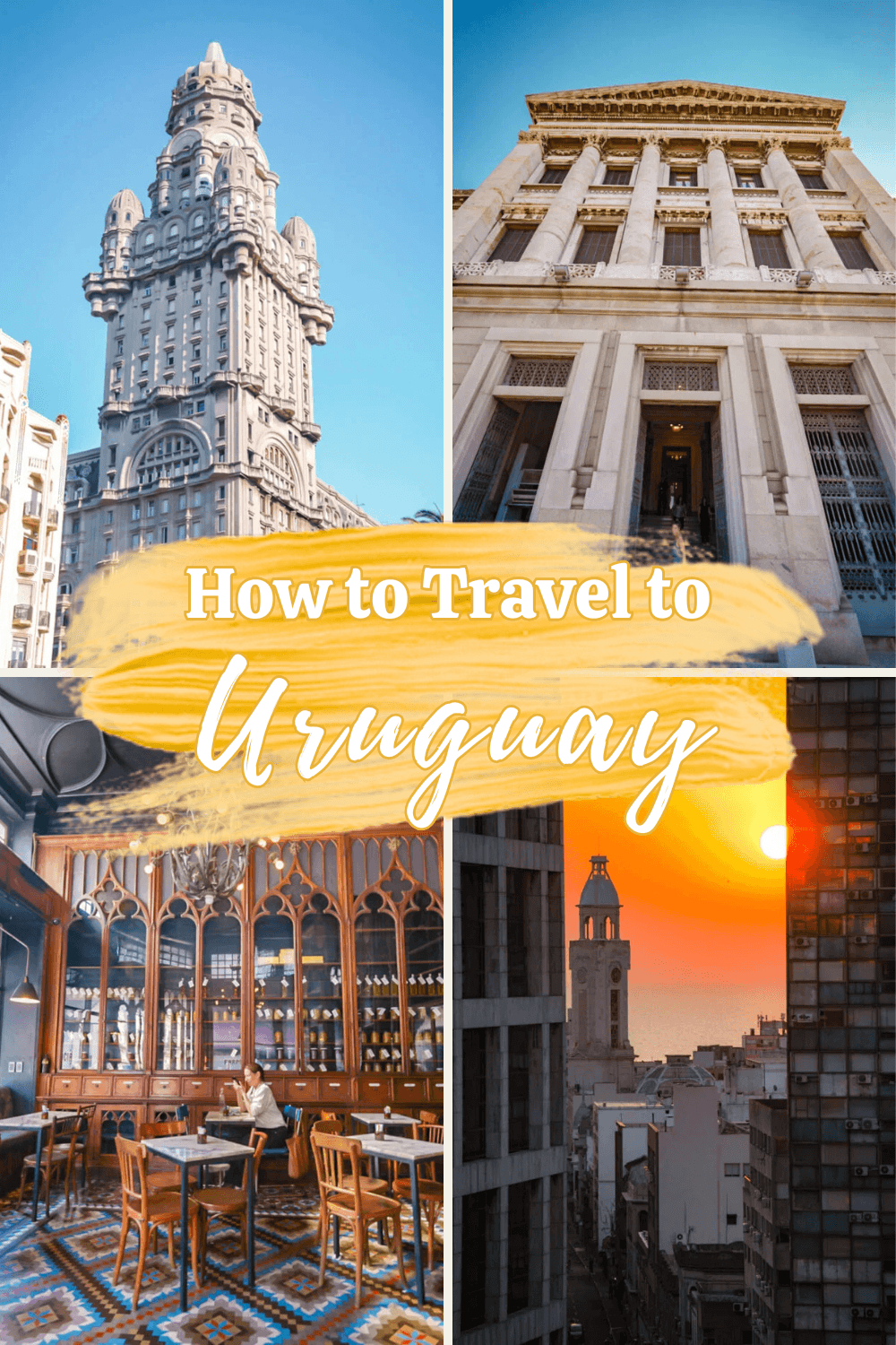 How to travel to Urugay pin