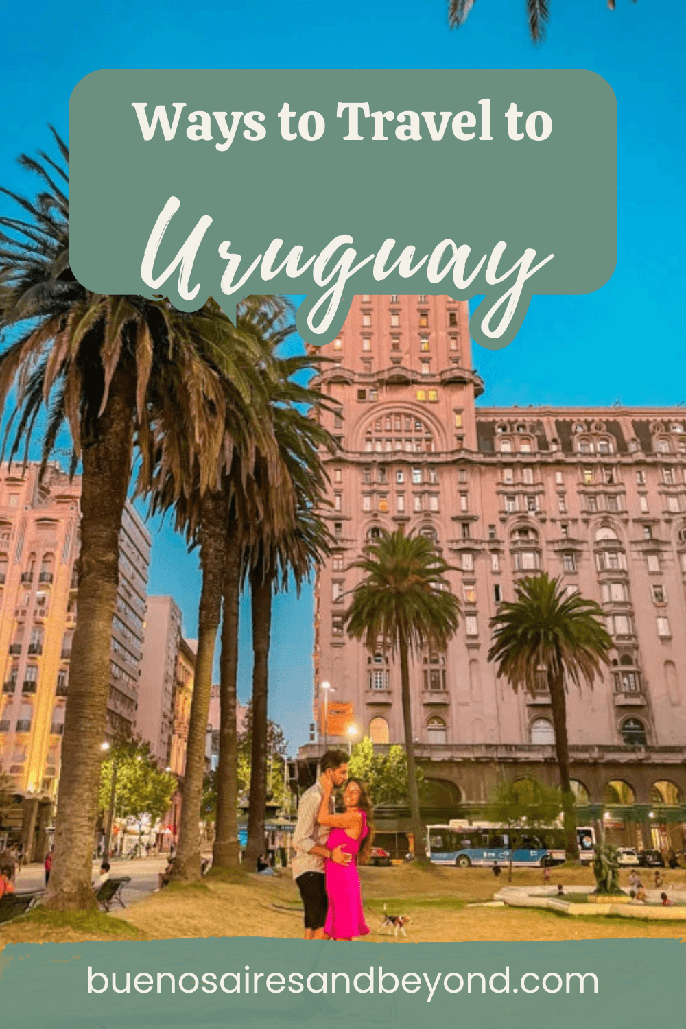 How to travel to Urugay pin