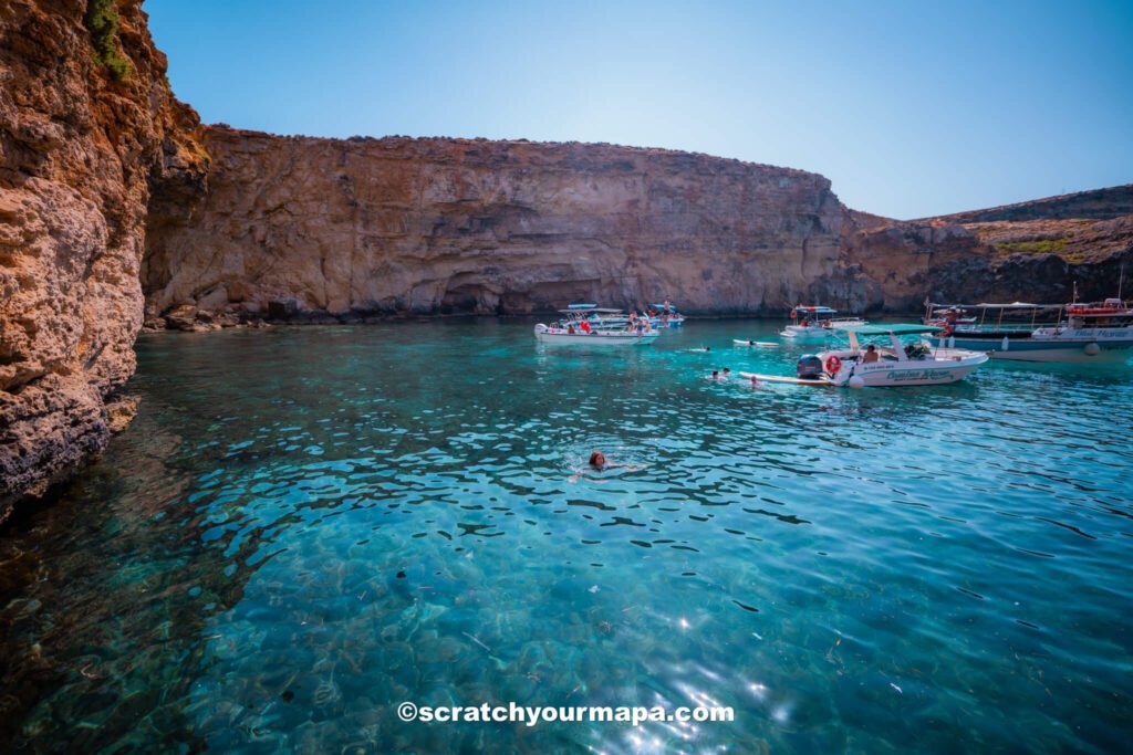 Crystal Lagoon in Comino