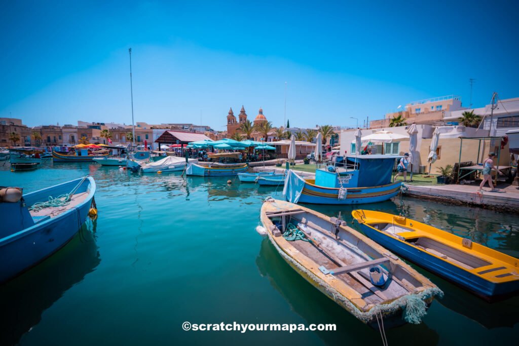 Marsaxlokk in Malta