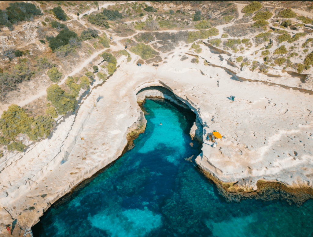 St Peter's Pool in Malta