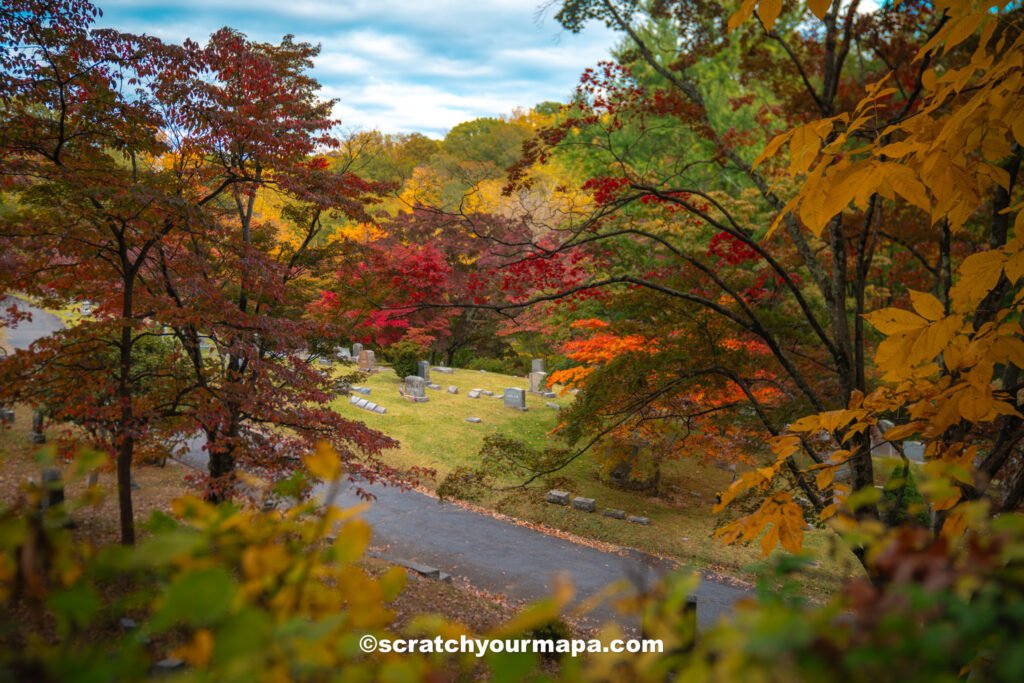 fall in Sleepy Hollow, New York