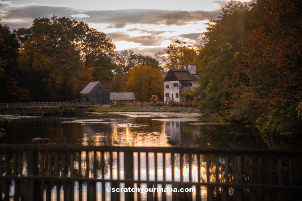 Sleepy Hollow New York in fall