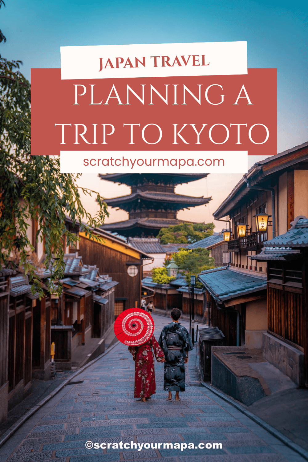 Travel guide for Kyoto